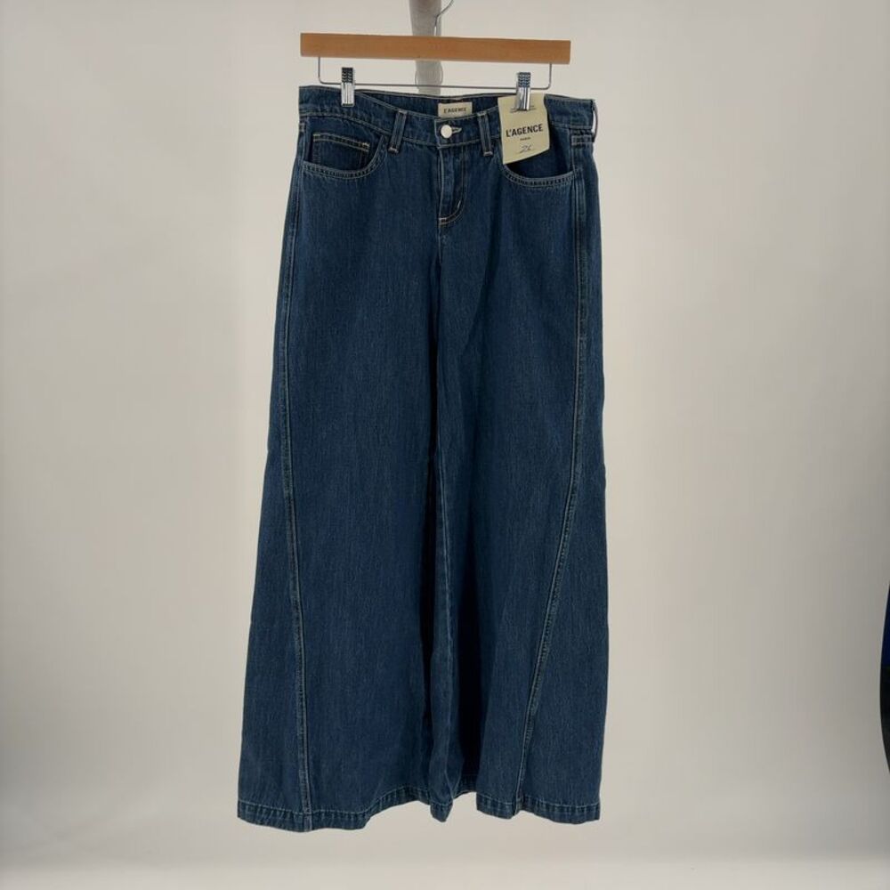 L'AGENCE Low-rise Wide Leg Jeans in Marseille